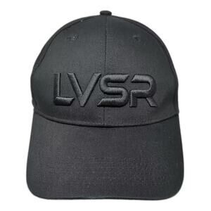 LiveSore Snapback Hat Black OS Embroidered Tonal Structured Adjustable 6 Panel